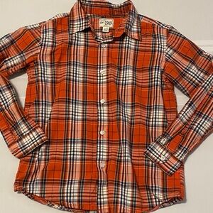 The Children's Place Plaid Button-Down Shirt Size 10/12
